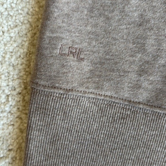 Ralph Lauren Black Label Brown‎ Cable Knit Cotton Crew Sweater Women’s Large - Picture 5 of 12